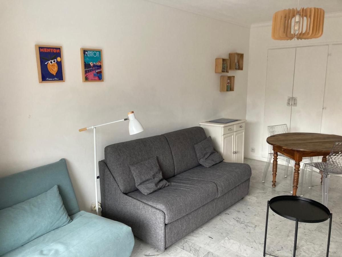 Studio Climatise Et Piscine En Bord De Mer Roquebrune-Cap-Martin Zewnętrze zdjęcie